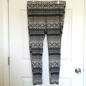 Striped leggings